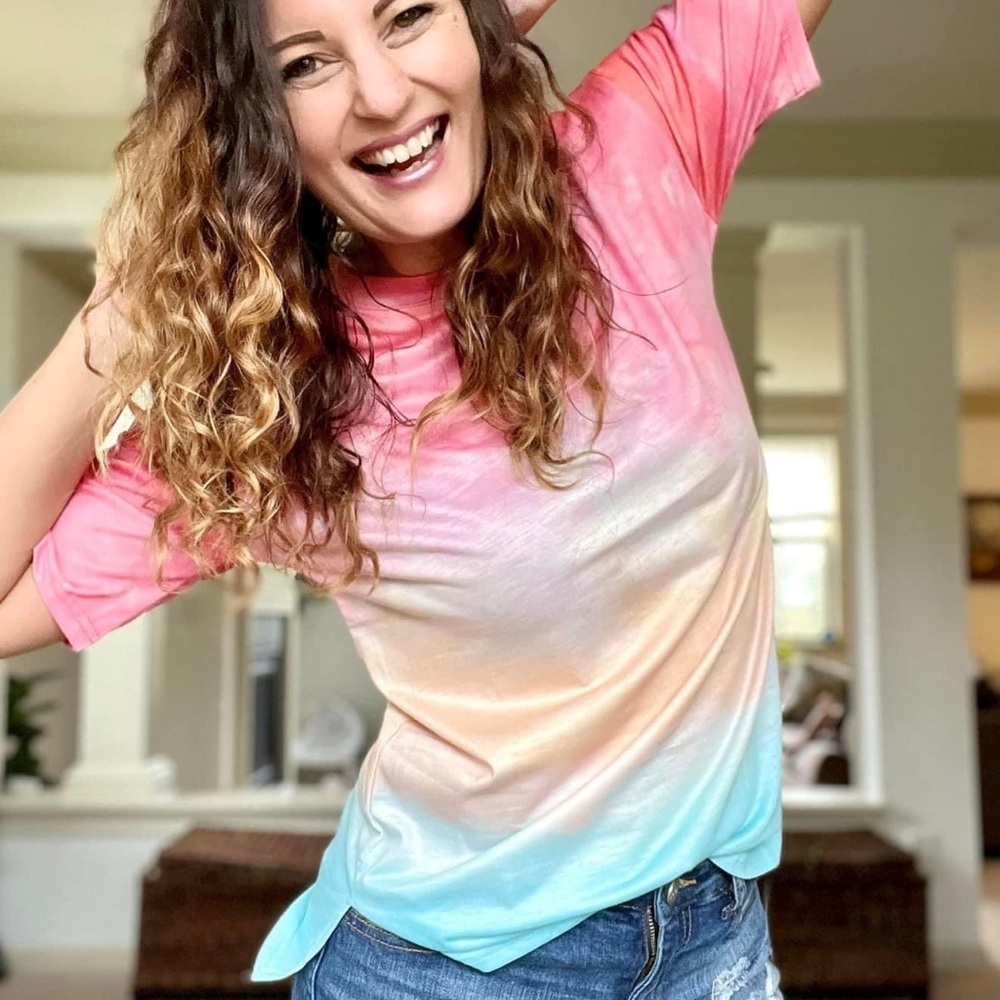 Tie Dye Tee, 4X